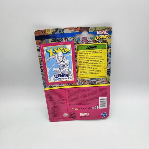 X-Men‎ Iceman The Uncanny Marvel Legends (3 3/4 Inch) Figure By Kenner - Picture 3 of 5